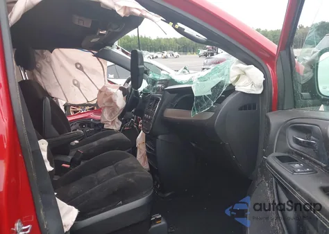 2015 Dodge Grand Caravan Se из США, поврежденный, VIN 2C4RDGBG5FR575594